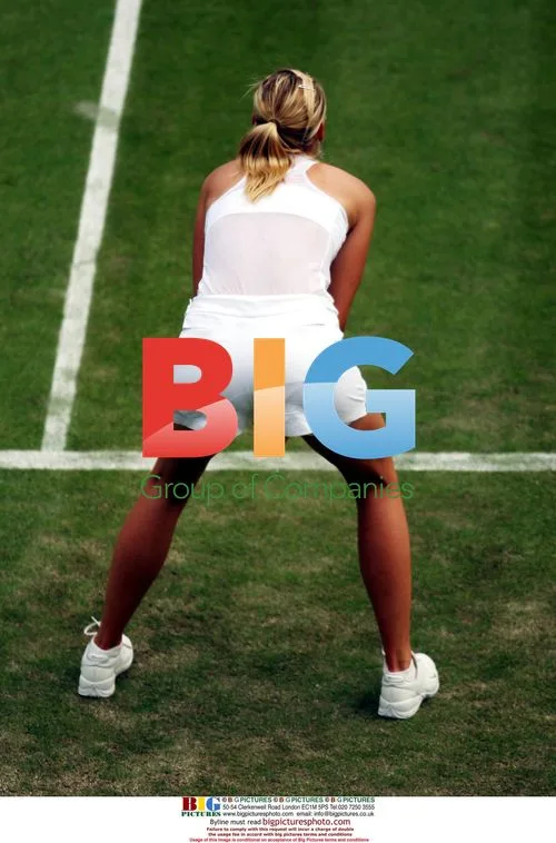 Maria Sharapova at Wimbledon 2008