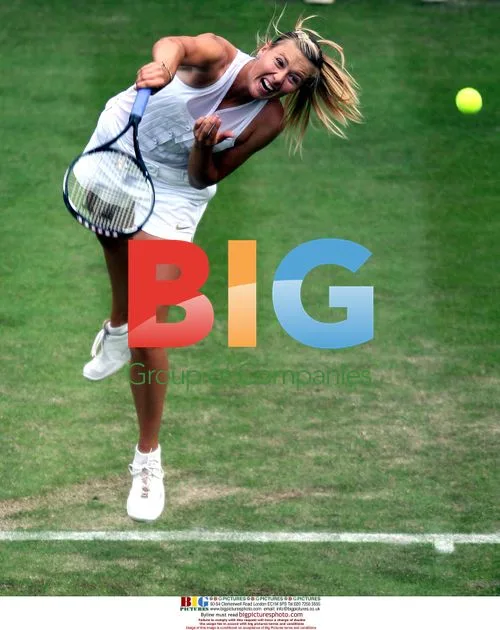 Maria Sharapova at Wimbledon 2008