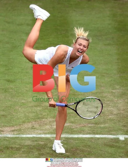 Maria Sharapova at Wimbledon 2008