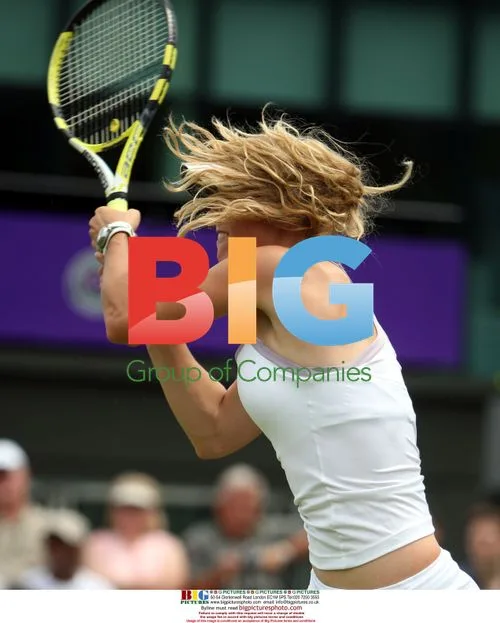 Caroline Wozniacki at Wimbledon 2008