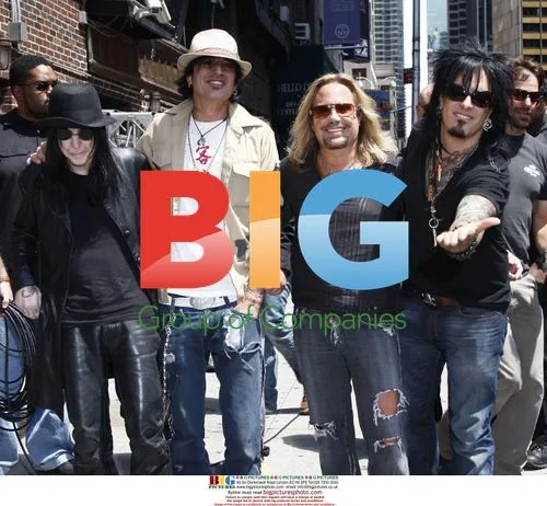 Motley Crue on 'Late Show with David Letterman'