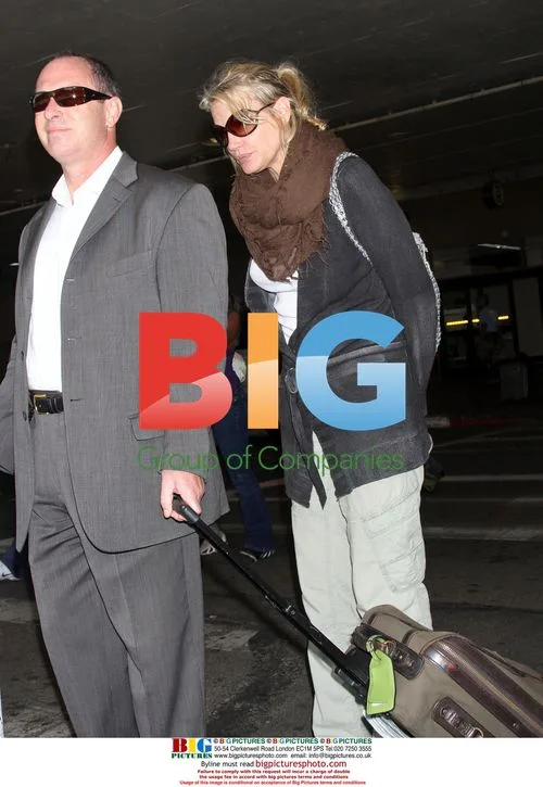 Daryl Hannah Arrives at LAX