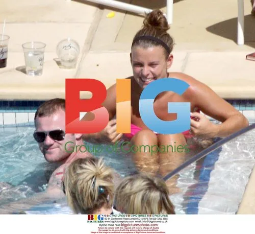 Wayne Rooney and Colleen on Honeymoon