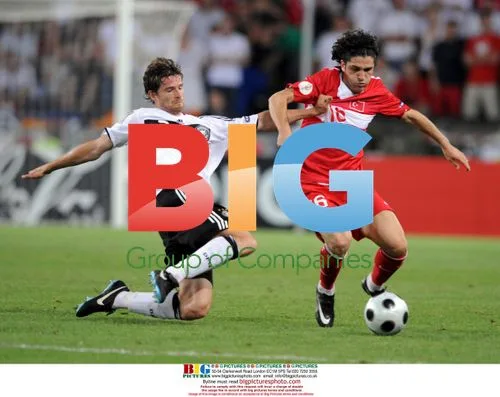 Germany v Turkey EURO 2008 - Arne Friedrich and Ugur Boral
