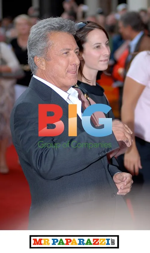 Dustin Hoffman and Lisa Gottsegen at Kung Fu Panda Premiere