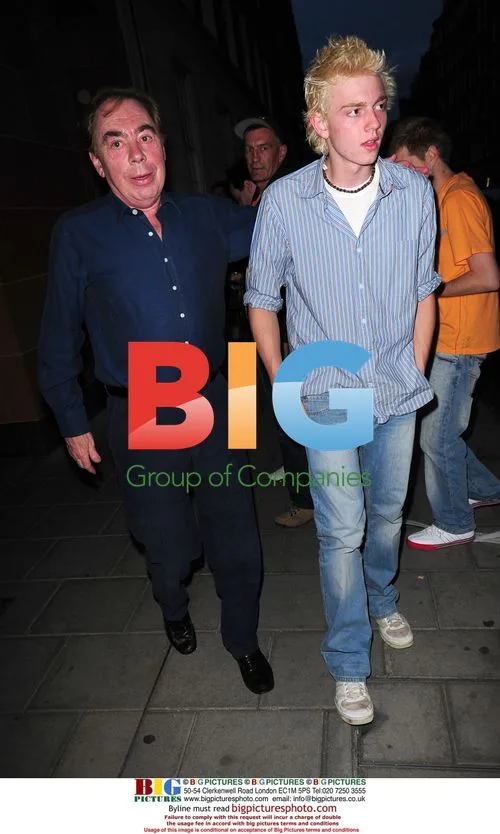 Andrew Lloyd Webber Leaves Cipriani with Boy