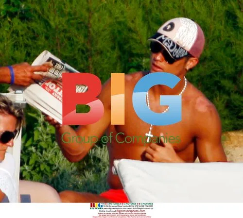 Cristiano Ronaldo on holiday in Italy