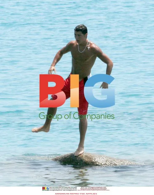 Cristiano Ronaldo in Sardinia