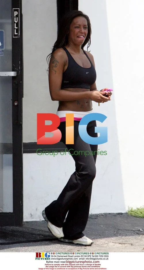 Mel B visits Beverly Hills chiropractor