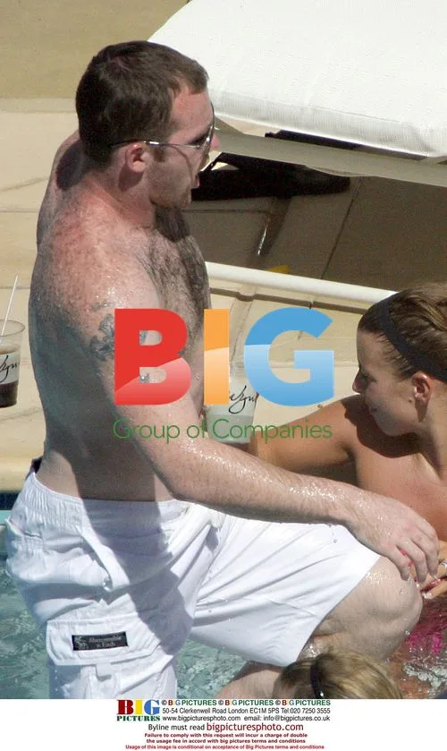 Wayne Rooney and Colleen on Honeymoon