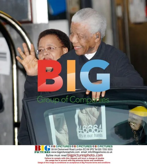 Nelson Mandela at Dorchester Hotel