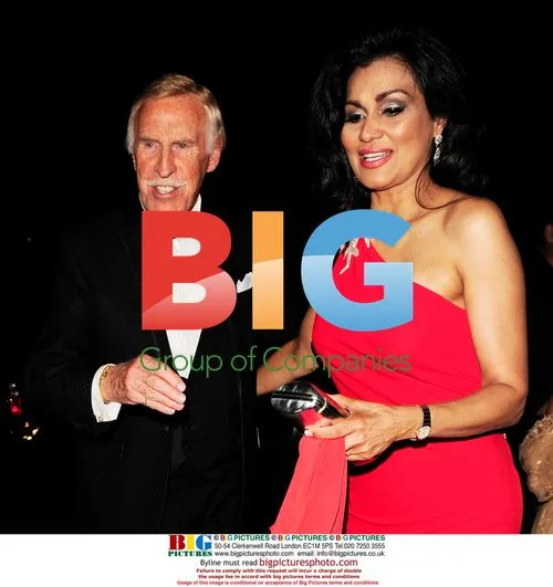 Bruce Forsyth and Wilnelia Merced at Annabel's Club