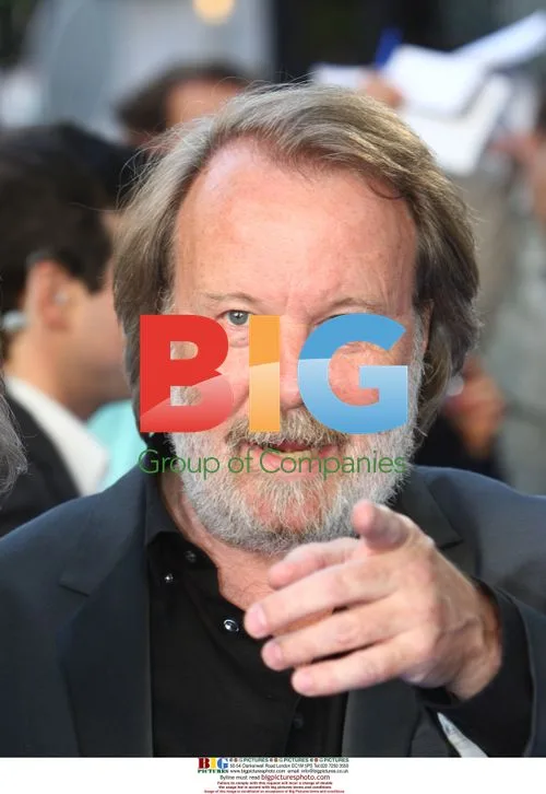Benny Andersson at 'Mamma Mia!' premiere