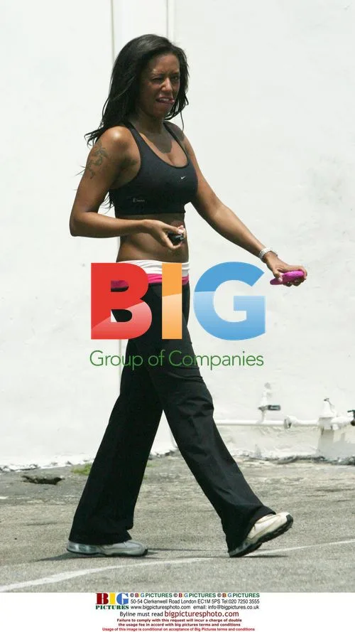 Mel B Visits Chiropractor in Beverly Hills