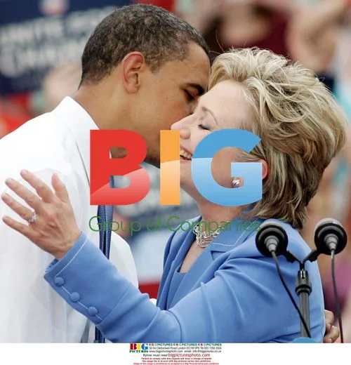 Obama and Clinton Campaign Together