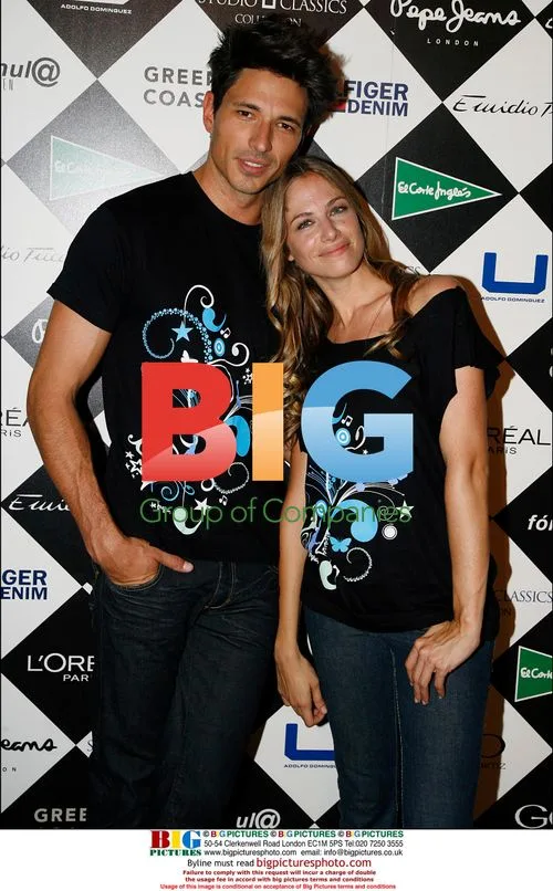 Andres Velencoso and Martina Klein at Rock in Rio