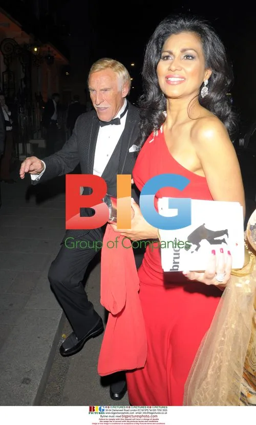 Bruce Forsyth and Wilnelia Merced at Annabel's
