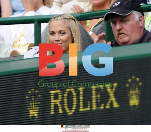 Bec Cartwright watches Lleyton Hewitt's Wimbledon win