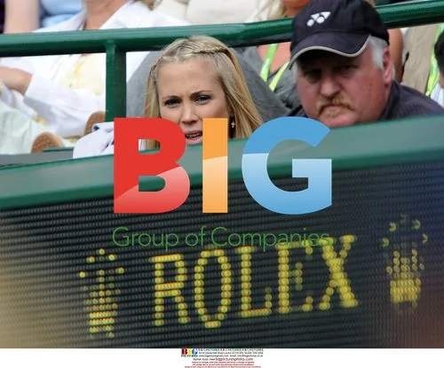 Bec Cartwright at Wimbledon 2008