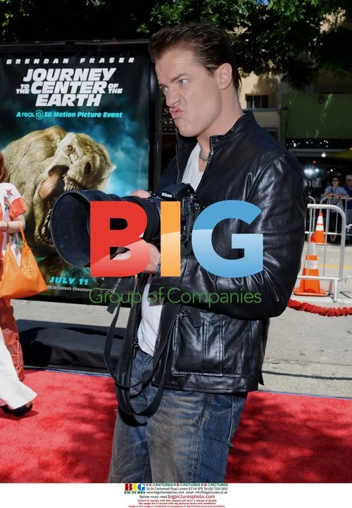 Brendan Fraser at "Journey to the Center of the Earth" Premiere