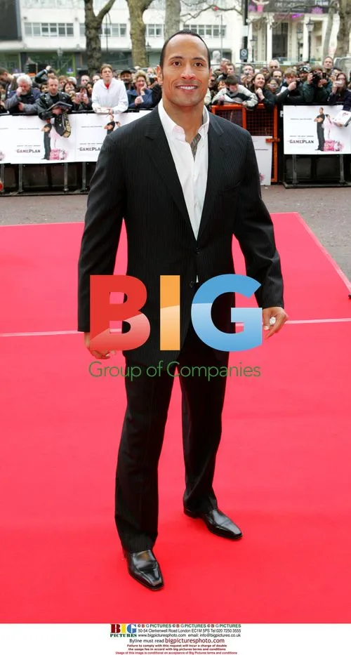 Dwayne Johnson at "The Game Plan" Premiere