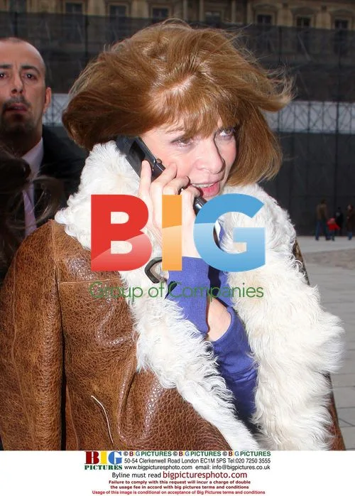 Anna Wintour at Louis Vuitton Fashion Show