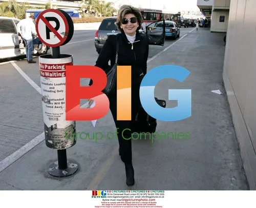 Gloria Allred departs LAX