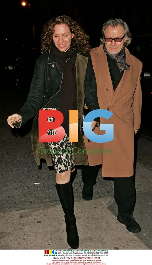 Harvey Keitel and wife Daphna Kastner arrive at Waverly Inn