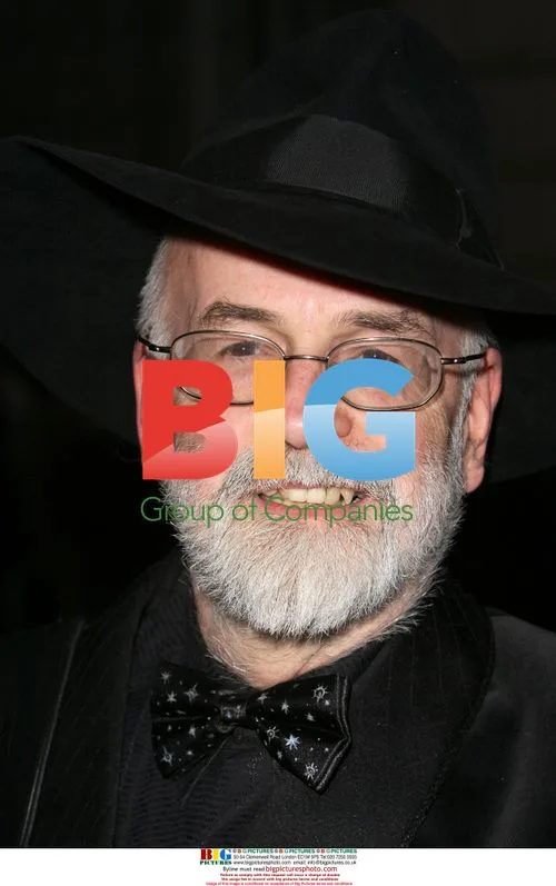 Terry Pratchett at 'The Colour Of Magic' premiere