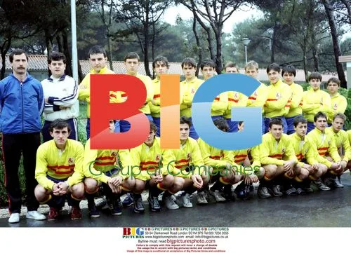 Javier Bardem with Spanish Rugby Squad