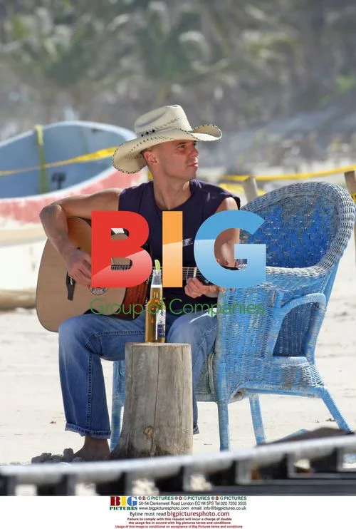 Kenny Chesney shoots Corona ad on beach