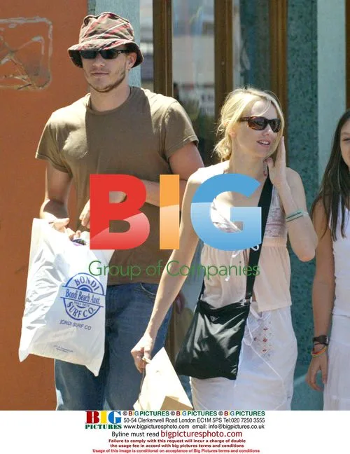 Heath Ledger and Naomi Watts at Bondi and Clovelly Beaches