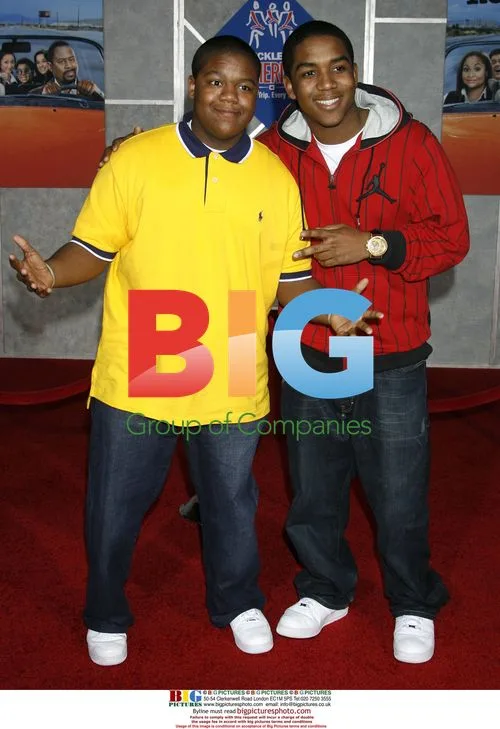 Kyle Massey and Christopher Massey at "College Road Trip" Premiere