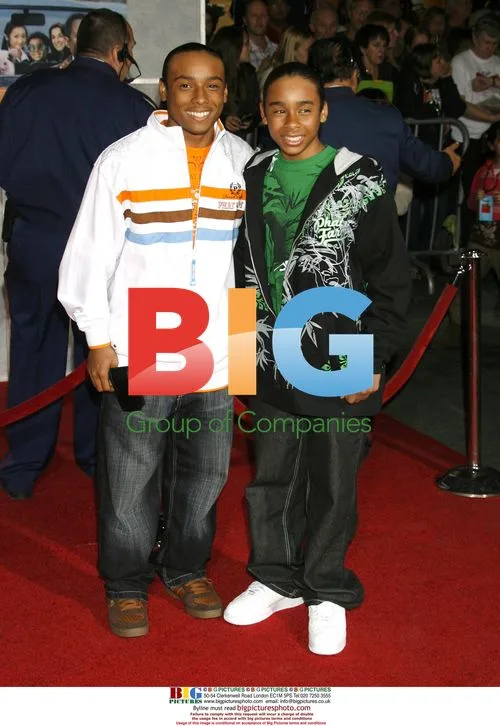 Actors Oren and Zachary Williams at "College Road Trip" Premiere