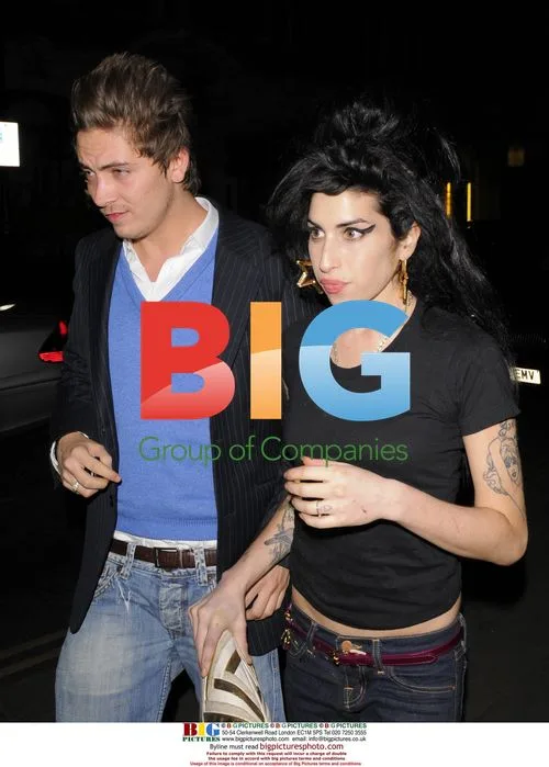 Amy Winehouse & Tyler James at Bungalow 8