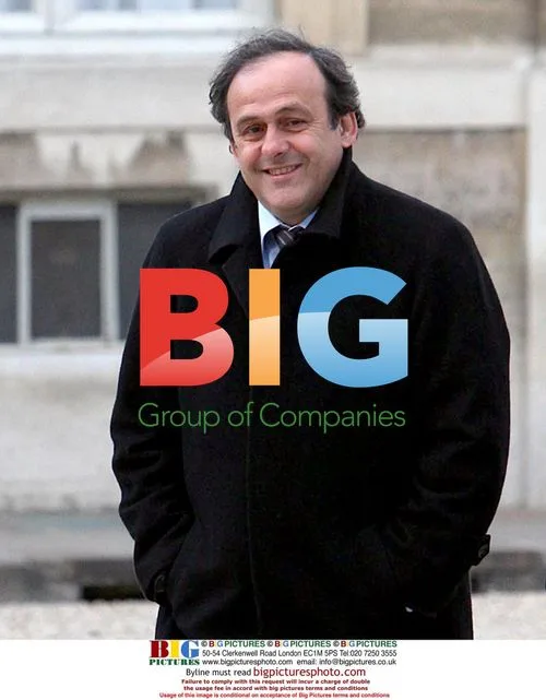 Michel Platini Meets with Nicolas Sarkozy