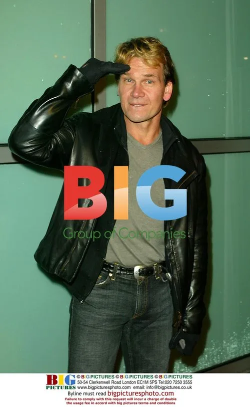 Patrick Swayze at 'Dark Blue' Premiere