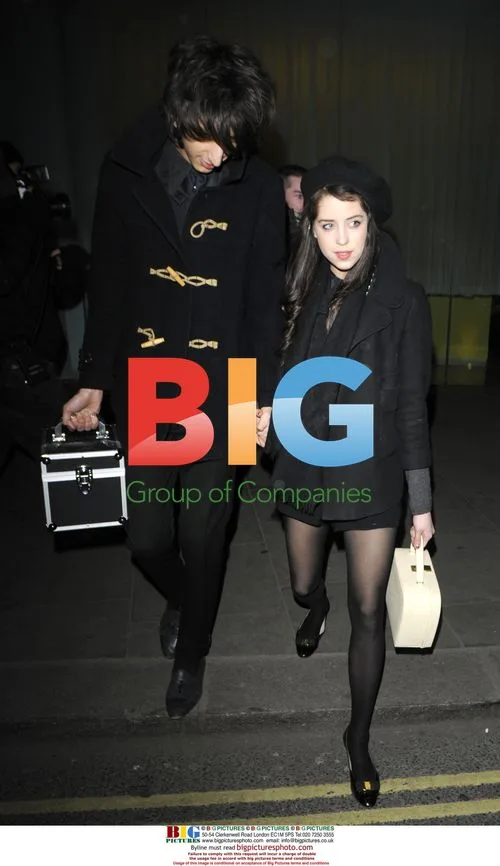 Peaches Geldof Leaves Bungalow 8 with Faris Rotter