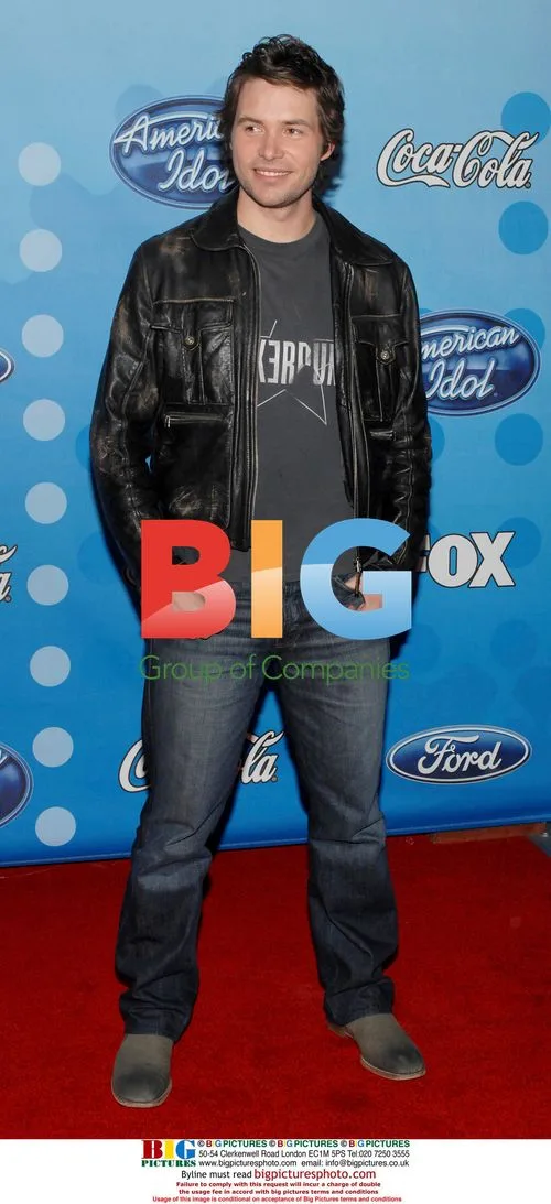 Michael Johns at American Idol Top 12 Party