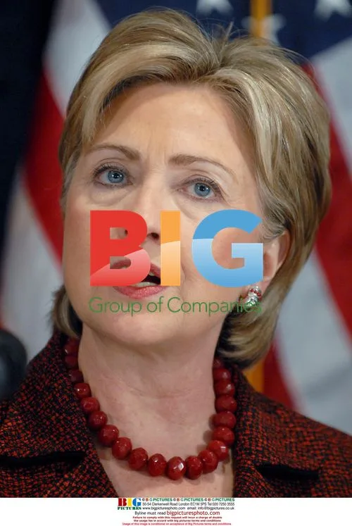 Hillary Clinton Speaks with Military Officers