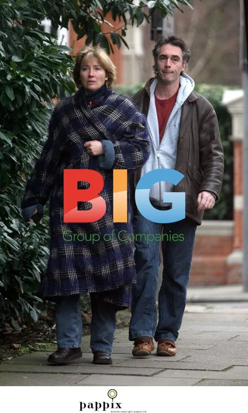 Emma Thompson and Greg Wise in London