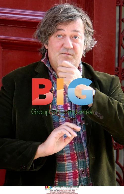 Stephen Fry Leaves Botox Clinic in London