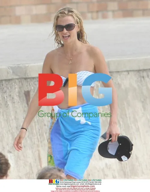 Sarah O'Hare and son at Bronte Beach