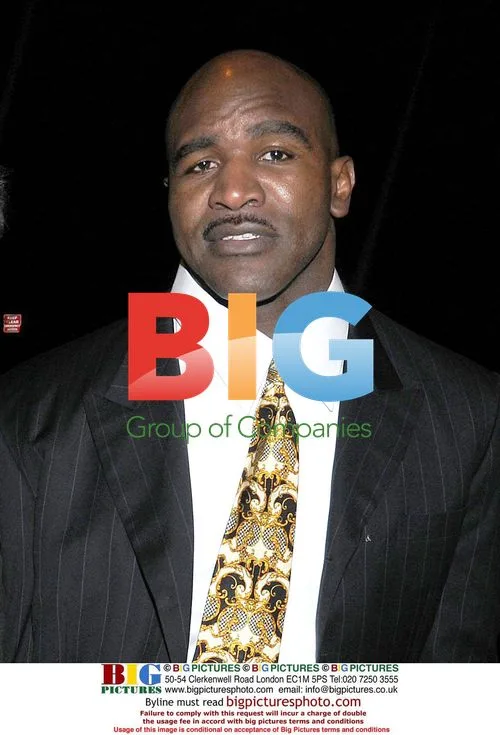 Evander Holyfield at Late Late Show