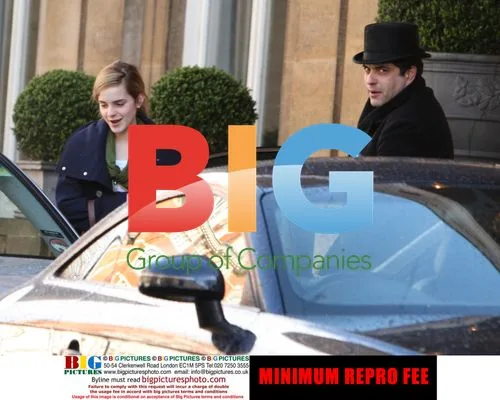 Emma Watson Leaves London Hotel