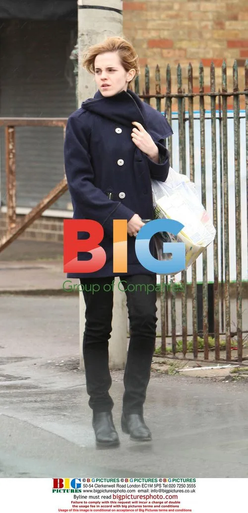 Emma Watson Runs Errands in London