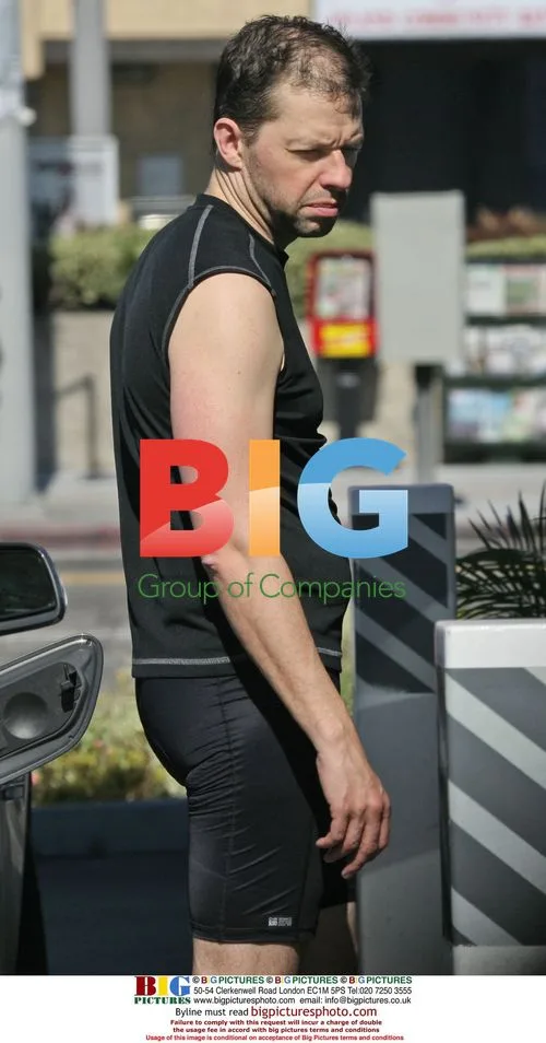 Jon Cryer Pumps Gas in Los Angeles