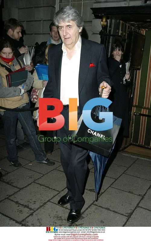 Tom Conti leaving Bafta after party