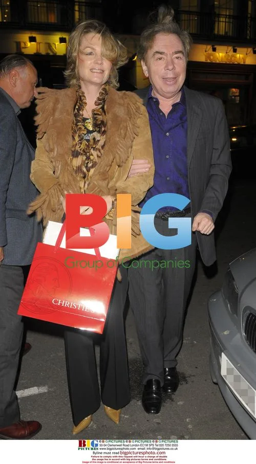 Sir Andrew Lloyd Webber leaving Cipriani