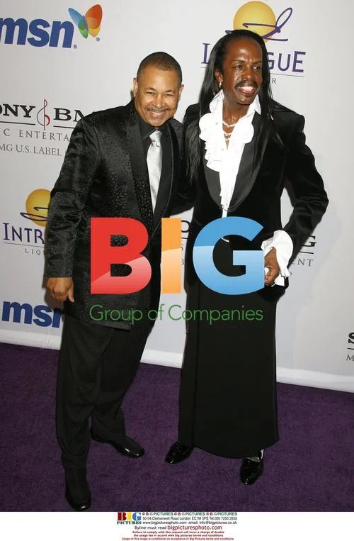 Maurice and Verdine White at 2008 Clive Davis Pre-GRAMMY Party